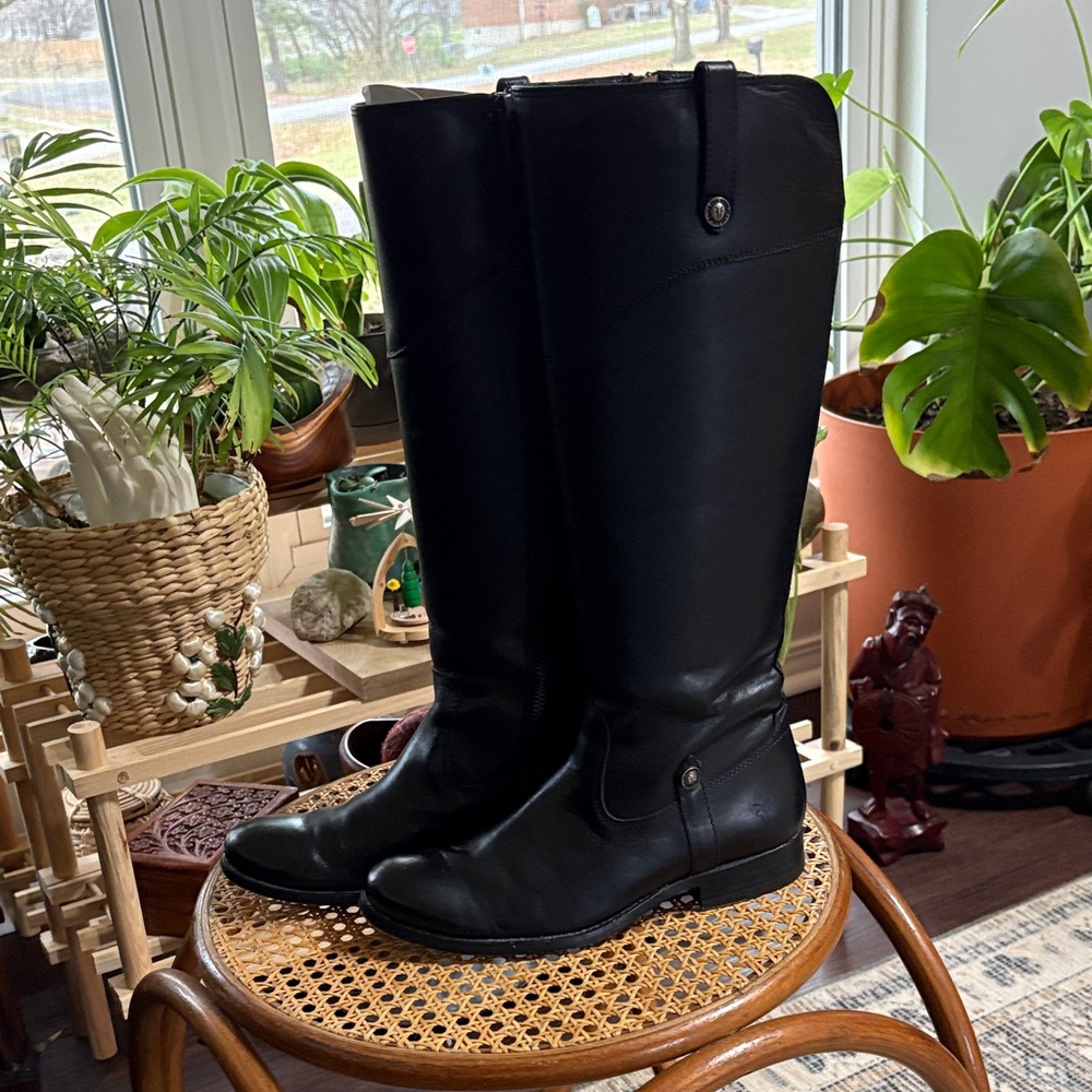 Frye extended calf boots. Size 6